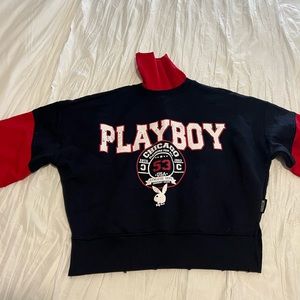 Never worn Playboy sweatshirt. Size XS. Fits snug.